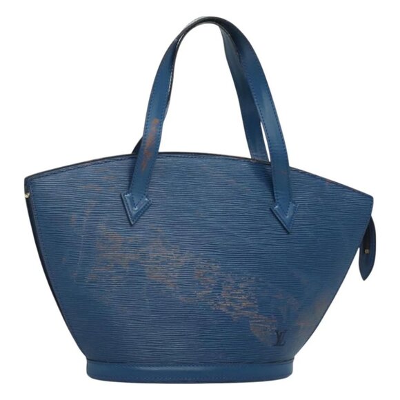 LOUIS VUITTON Epi Saint Jacques Shoulder Bag Blue - Picture 3 of 15